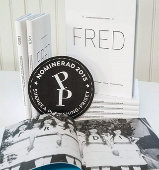 Boken FRED är nominerat till fint pris, foto Tetaer Halland